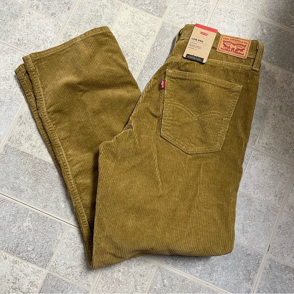 NWD Levi's Low Pro Mid Rise Corduroy Jeans